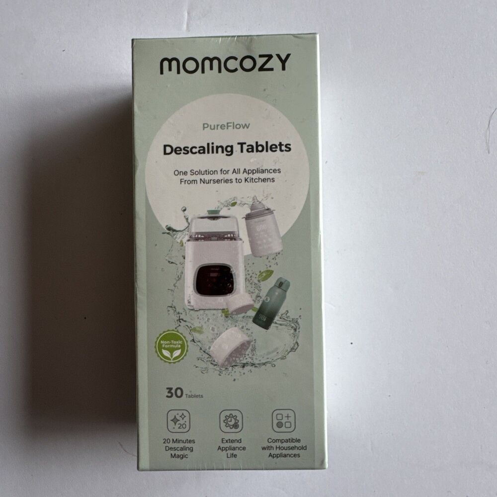 Momcozy Official Descaling Tablets, Compatible KleanPal Pro Baby Bottle Washer